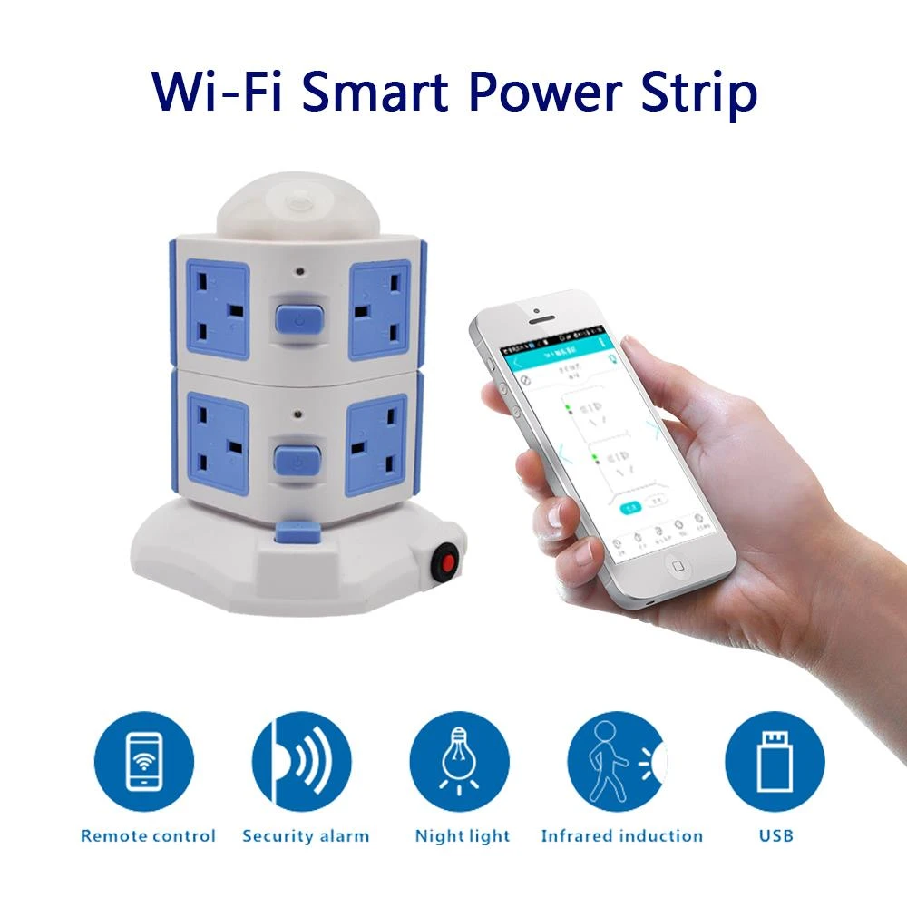 Multiprise intelligente maintenant fonctionne avec Hub WiFi SmartThings pour ...