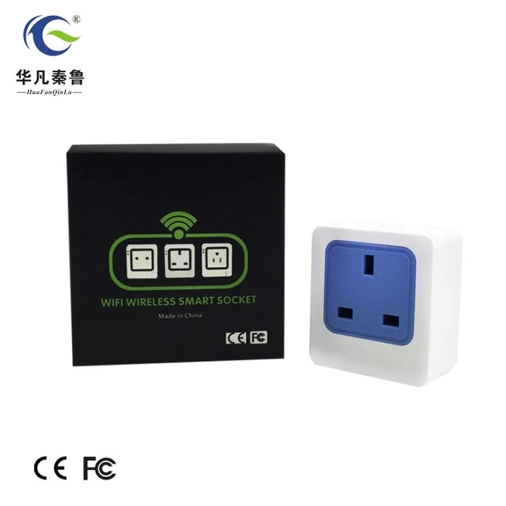 Wifi Wall Plug Smart Wifi Power Socket Outlet UK Socket